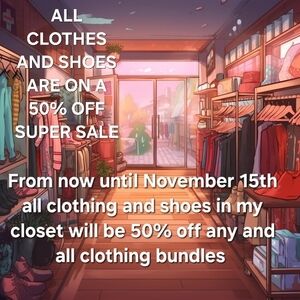 5pClothing and Shoes Sale
